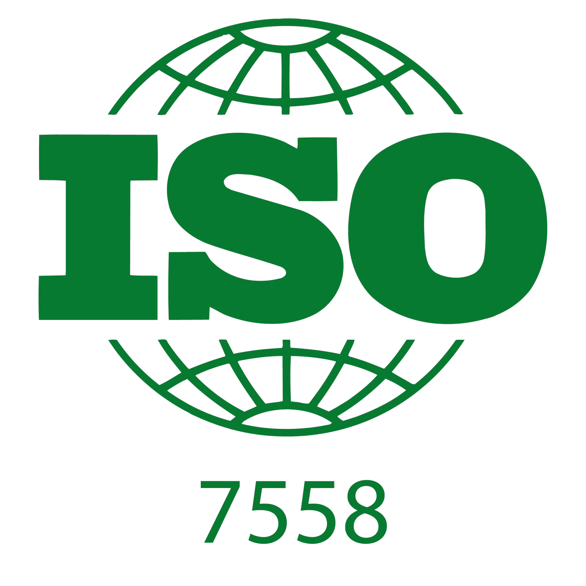 ISO 7558 certificate logo